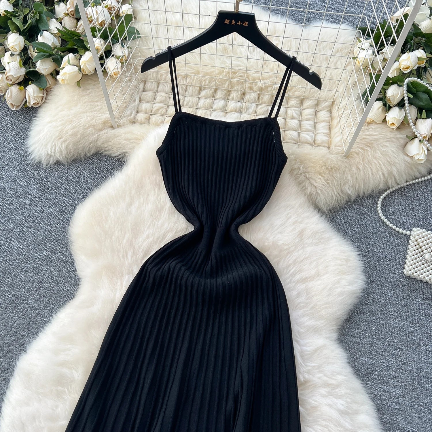 Knitted Pleated bodycon
