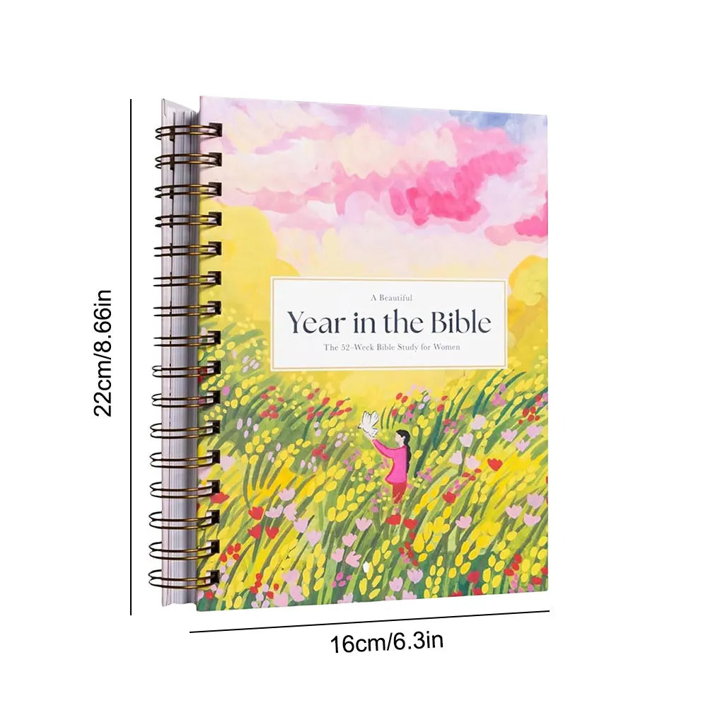 A Beautiful Year In The Bible: A 52 Weeks Bible Study For Women Bible Study Guide With Suggested Reading Biblical Work PaperBook