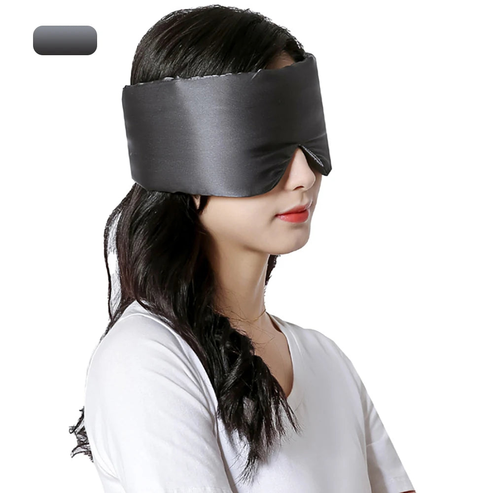 Mulberry Silk Sleeping Mask Eyepatch Blocking Light Eyemask