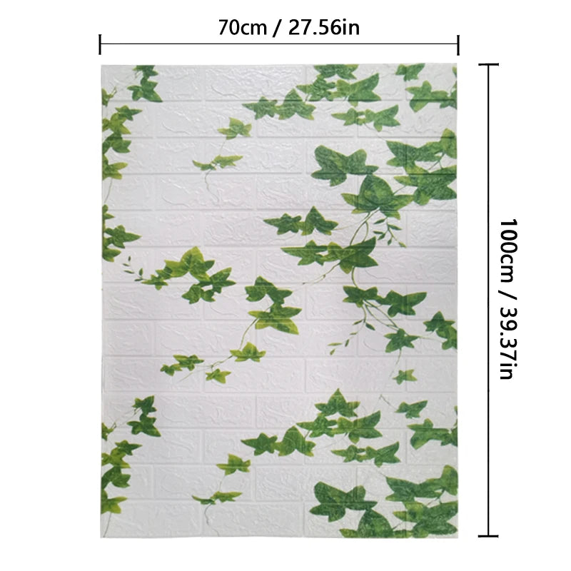 70cm*100cm Self-adhesive Wallpaper Background Modern Home Decoration