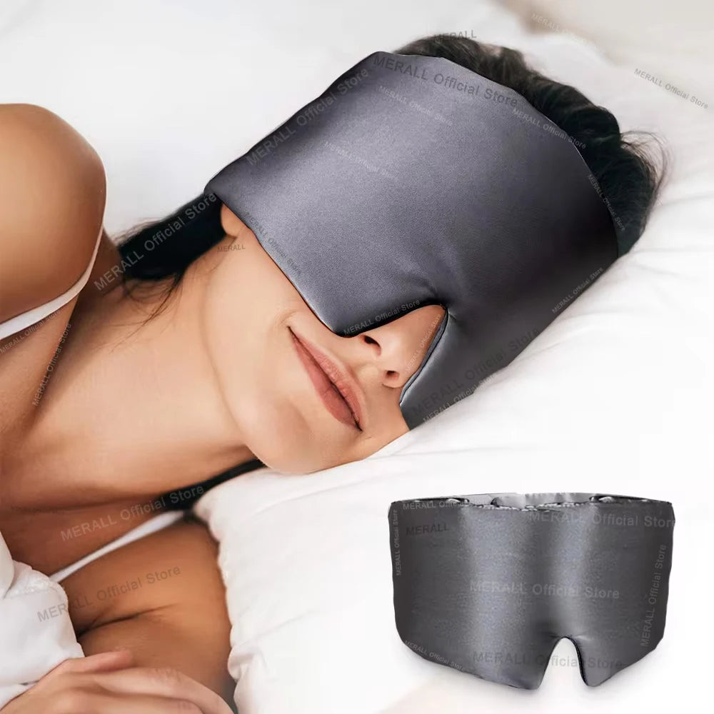 Mulberry Silk Sleeping Mask Eyepatch Blocking Light Eyemask