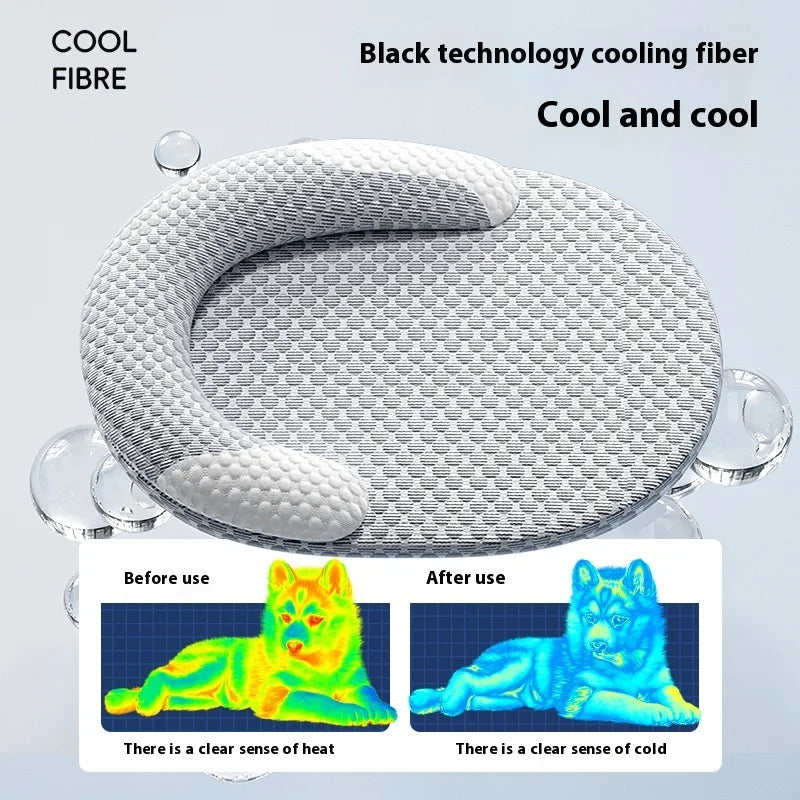 Pet Cooling Mat Removable Washable Dog and Cat bed