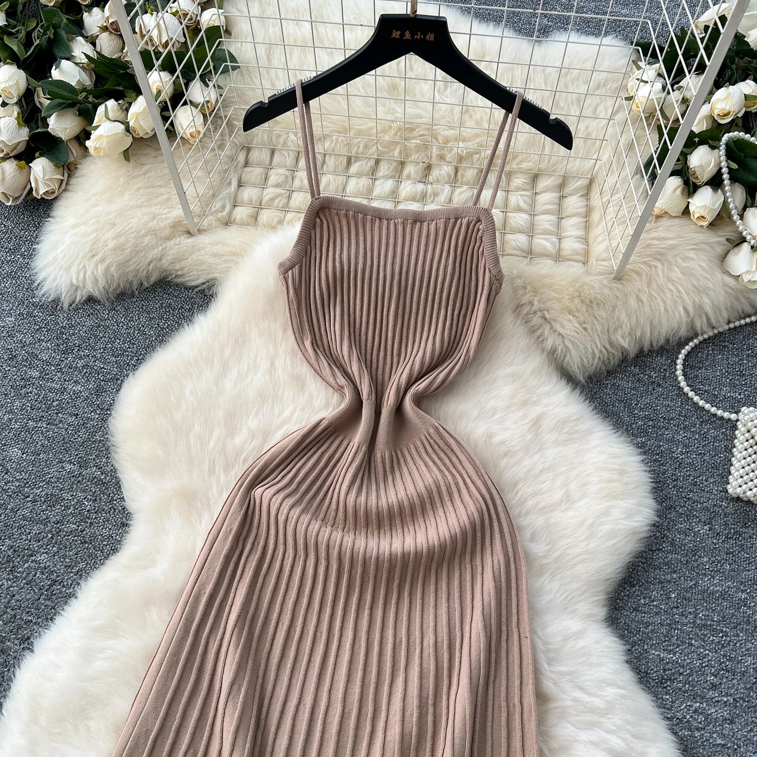 Knitted Pleated bodycon