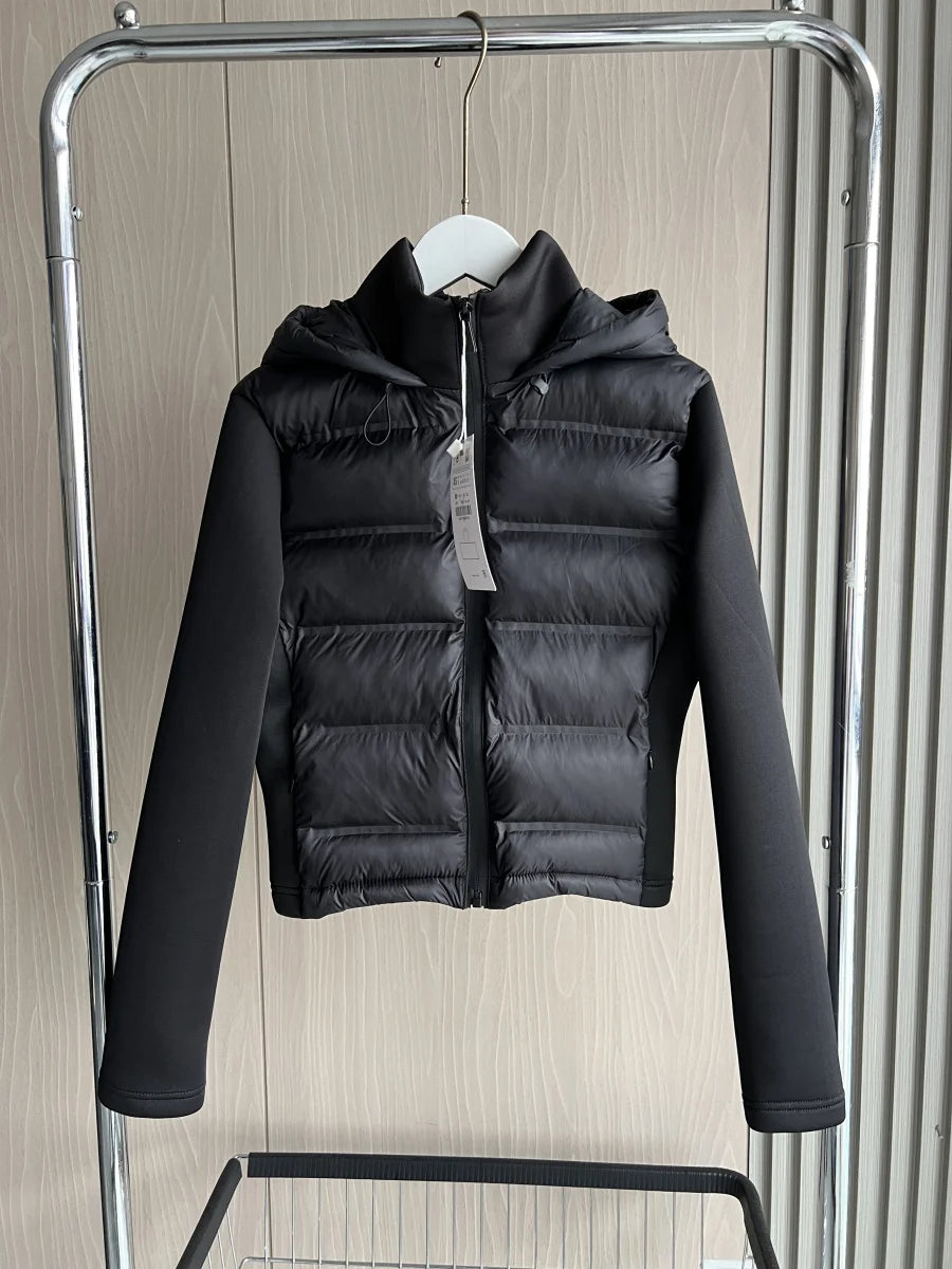 2025 Winter New Arrival  Women's Lightweight Warm Down Jacket with Long Sleeves