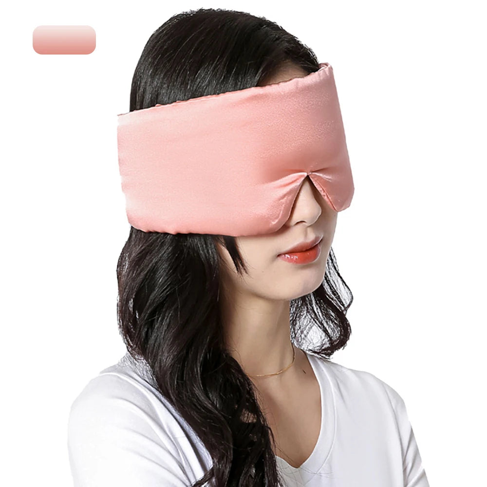Mulberry Silk Sleeping Mask Eyepatch Blocking Light Eyemask