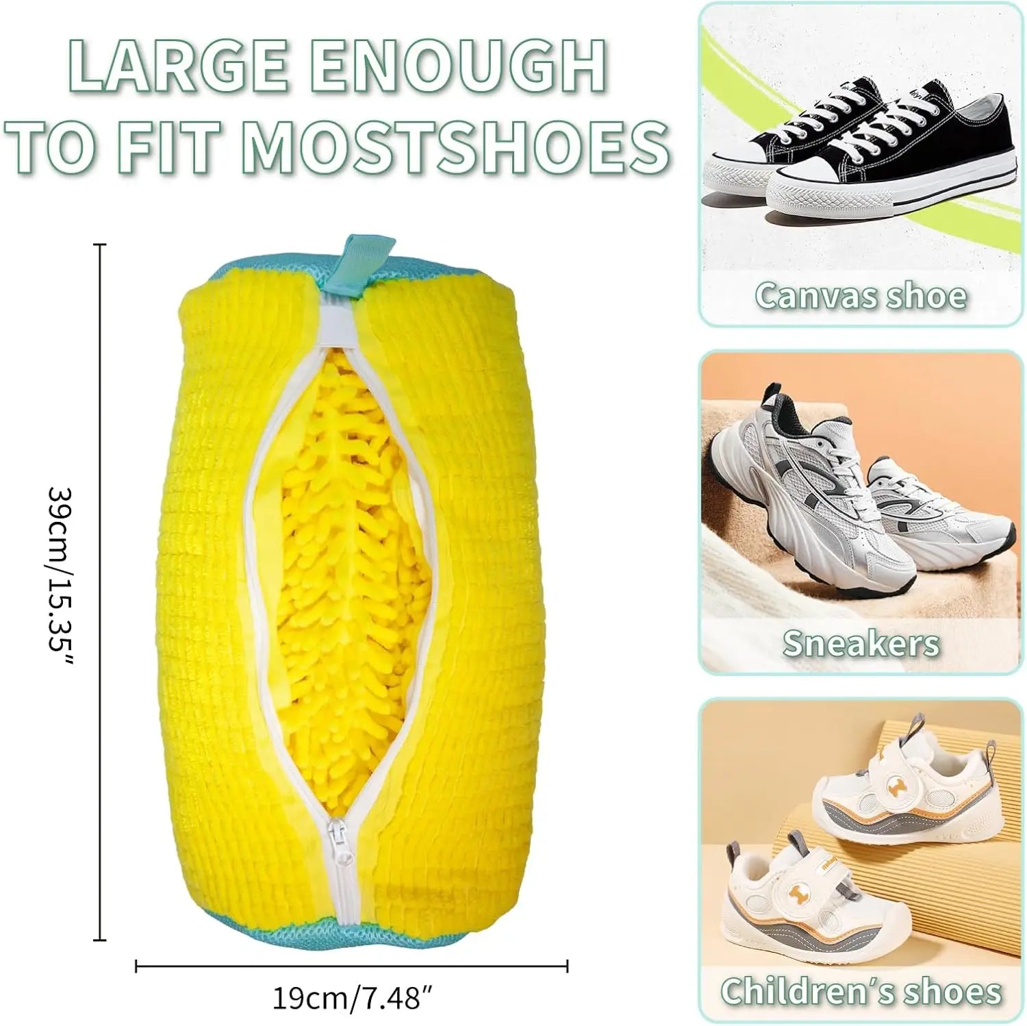 1 Pc Laundry Shoe Bag Shoe Washing Machine Bag for Washer and Dryer Bathroom Accessories Sneakers Washing Bags Laundry Bags