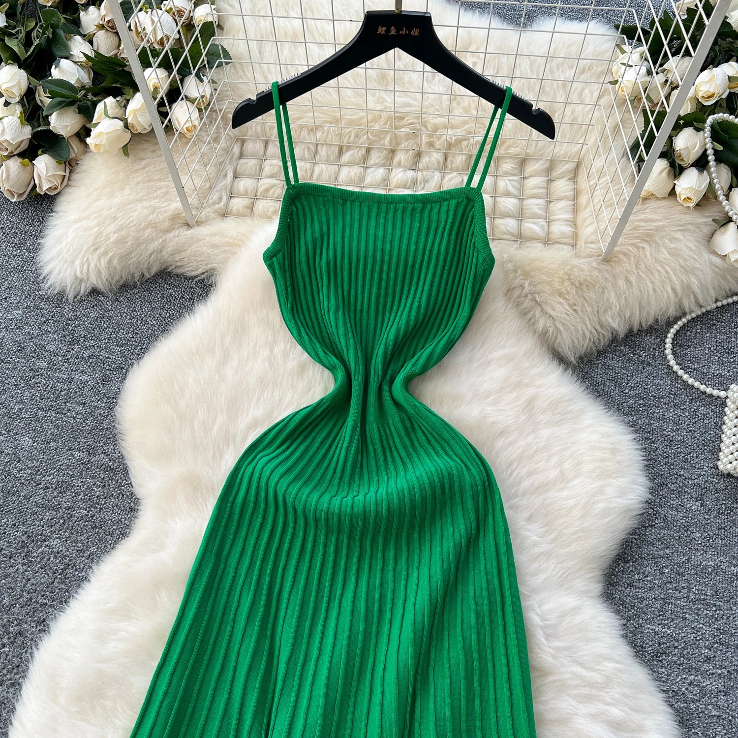 Knitted Pleated bodycon
