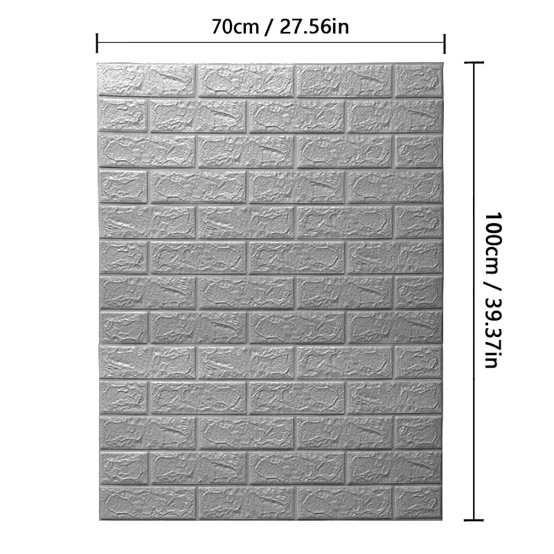 70cm*100cm Self-adhesive Wallpaper Background Modern Home Decoration