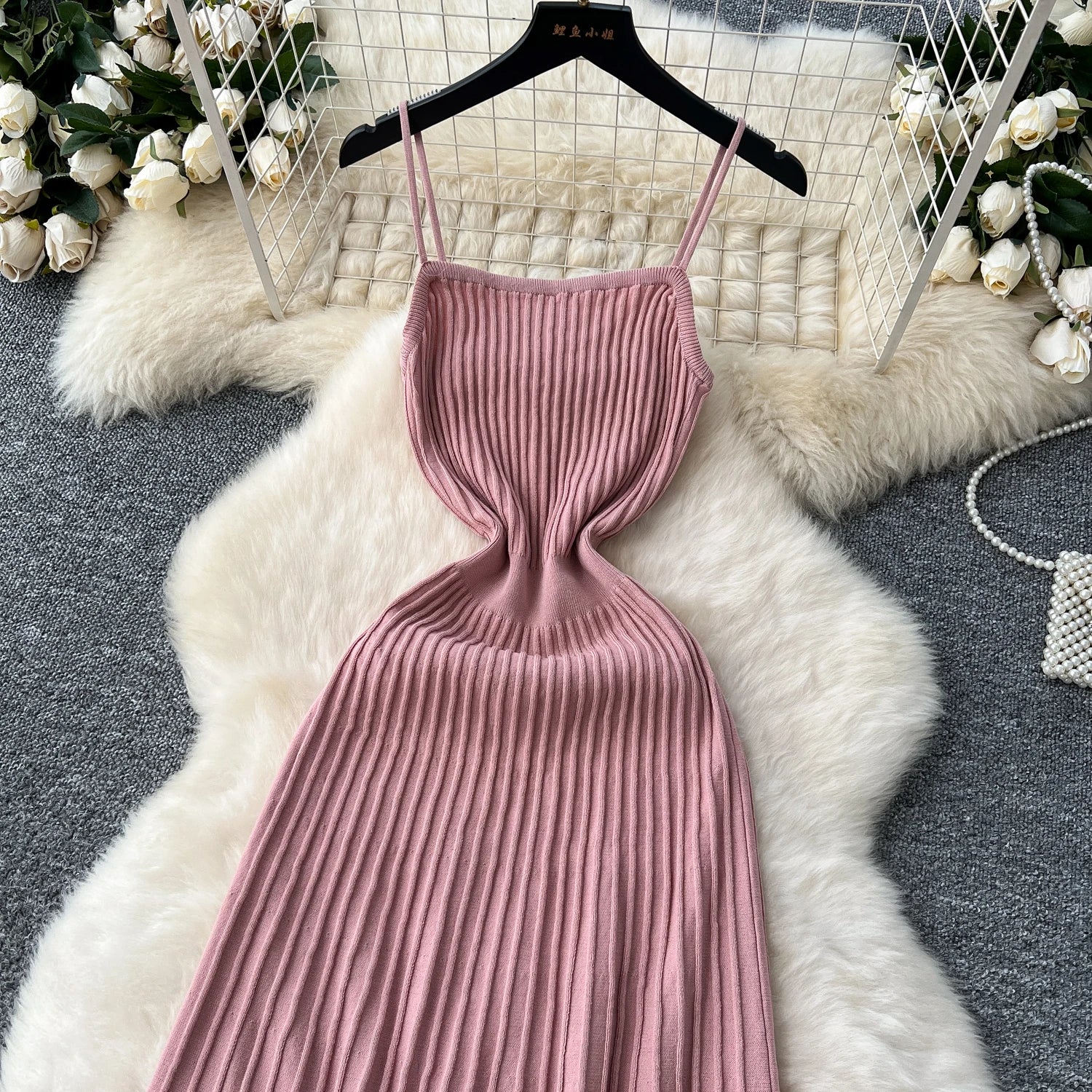 Knitted Pleated bodycon