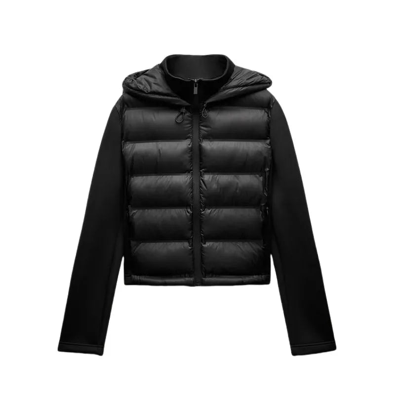 2025 Winter New Arrival  Women's Lightweight Warm Down Jacket with Long Sleeves