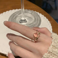 Women Gothic Open Snake Ring Adjustable