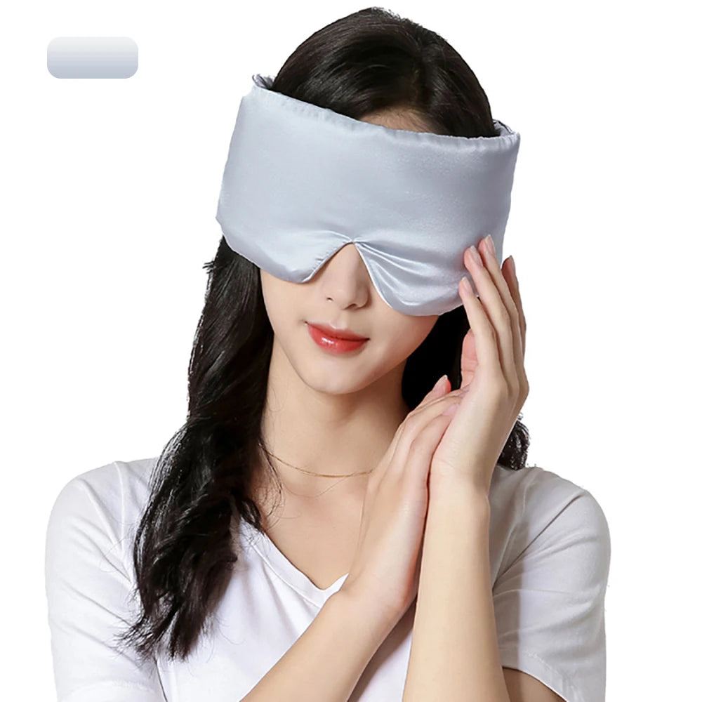 Mulberry Silk Sleeping Mask Eyepatch Blocking Light Eyemask