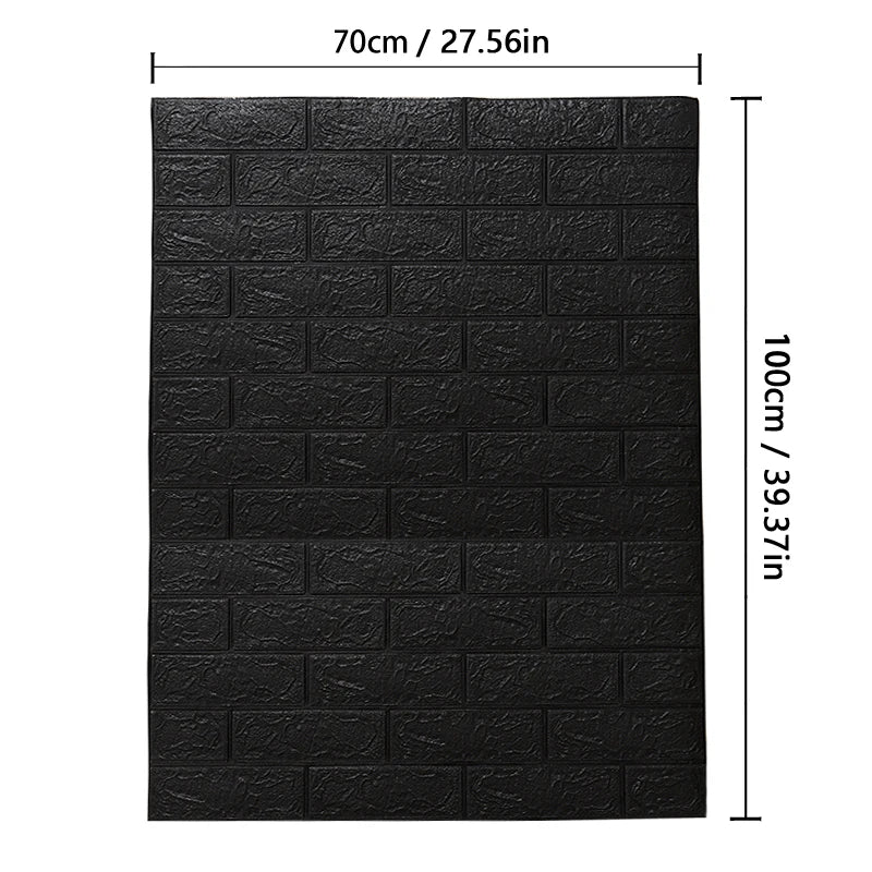 70cm*100cm Self-adhesive Wallpaper Background Modern Home Decoration