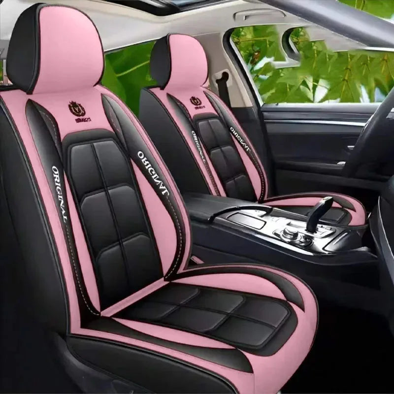 All inclusive seat cover, full leather car seat cushion, Driver's seat cover or passenger seat cover, all season universal pad